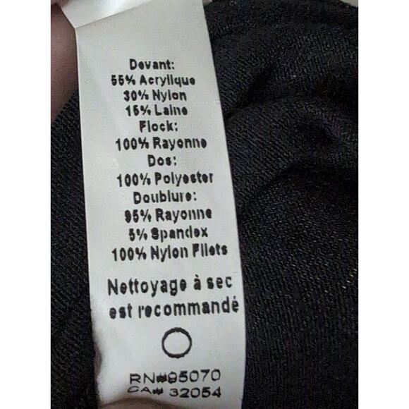 Anthropologie Dulcie dark tulle sleeveless lace knit dress sm - Picture 9 of 9